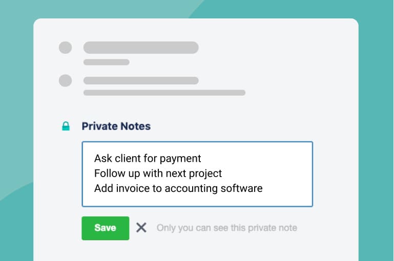 Private Notes for Trello