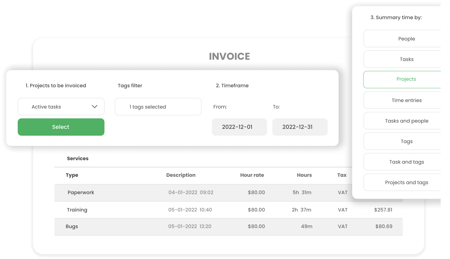 automatic time tracking home