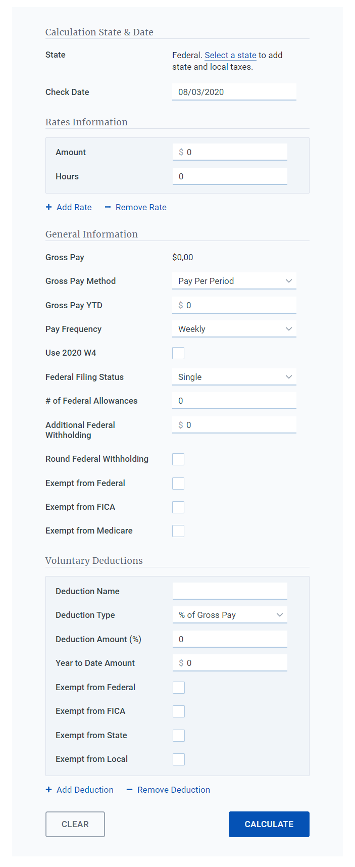 hourly paycheck calculator PaycheckCity