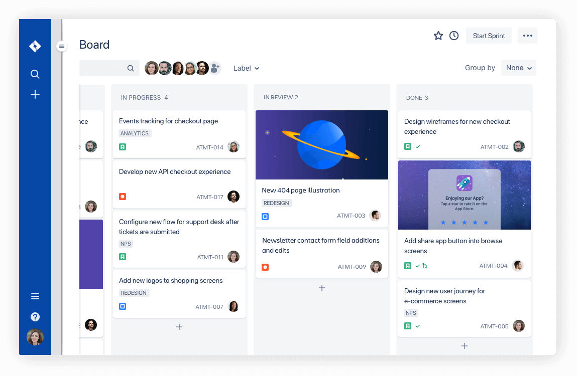 Jira dashboard