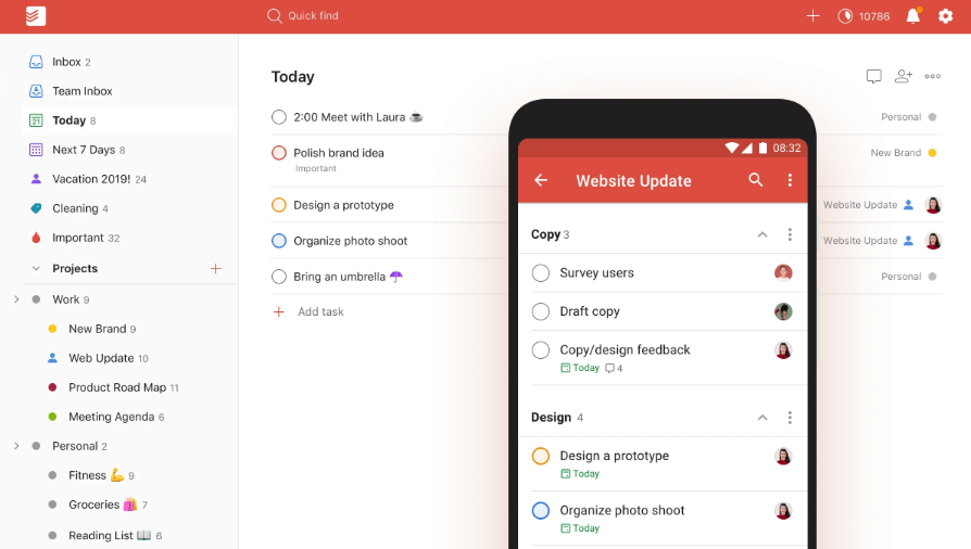 todoist planner app