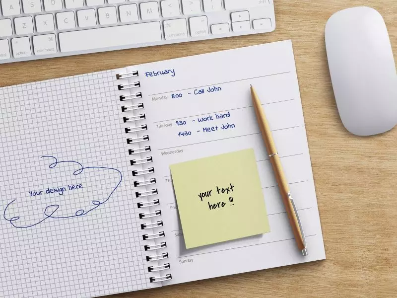 plan small tasks in a calendar 