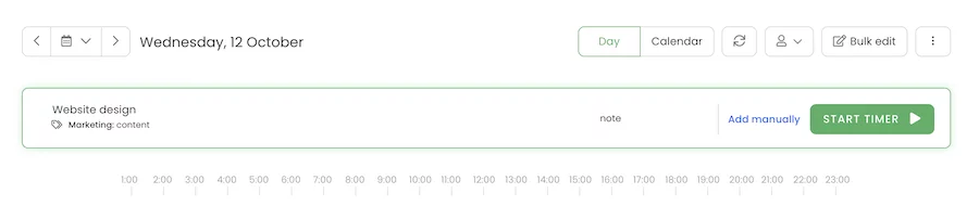 TimeCamp timer