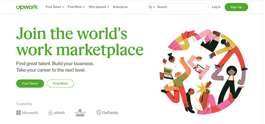 freelance websites list Upwork